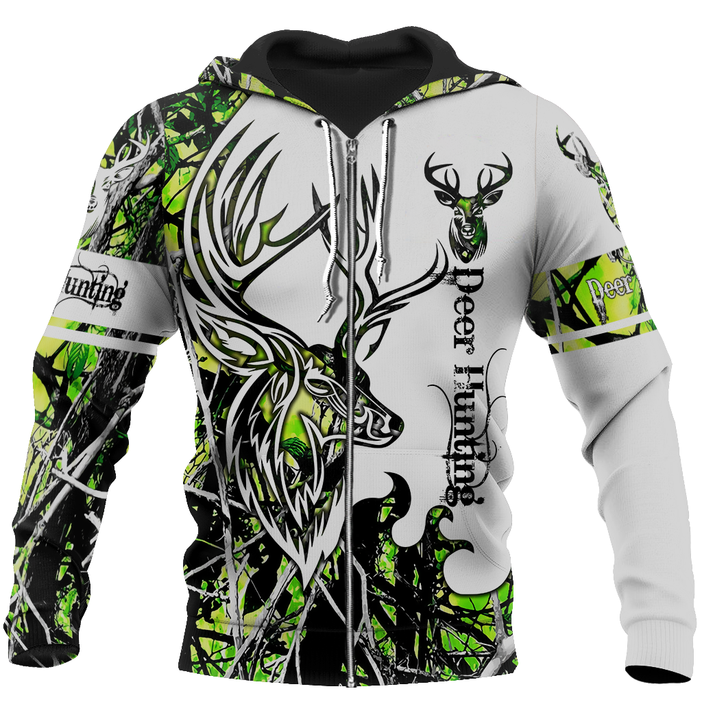 DEER HUNTING TOXIC CAMO 3D ALL OVER PRINTED SHIRTS FOR MEN AND WOMEN JJ051204 PL-Apparel-PL8386-zip-up hoodie-S-Vibe Cosy™