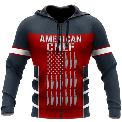 Custom Name Master Chef 3D All Over Printed Unisex Shirts
