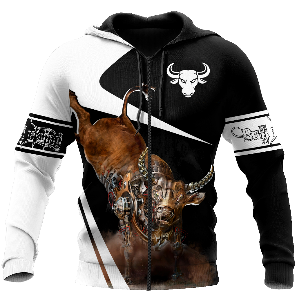 Bull Riding 3D All Over Printed Shirts JJ26052102 NT
