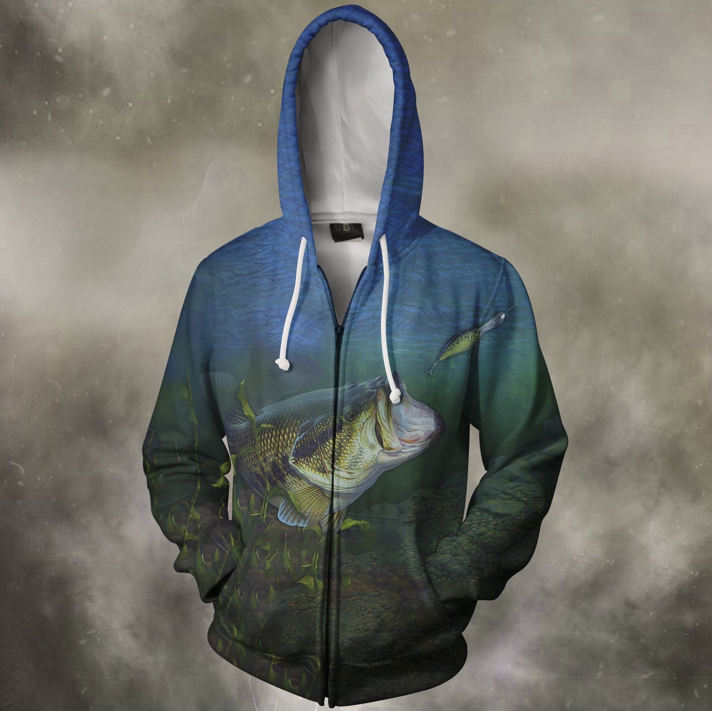 3D All Over Printing Beautiful Bait Fishing-Apparel-Phaethon-Zip-S-Vibe Cosy™