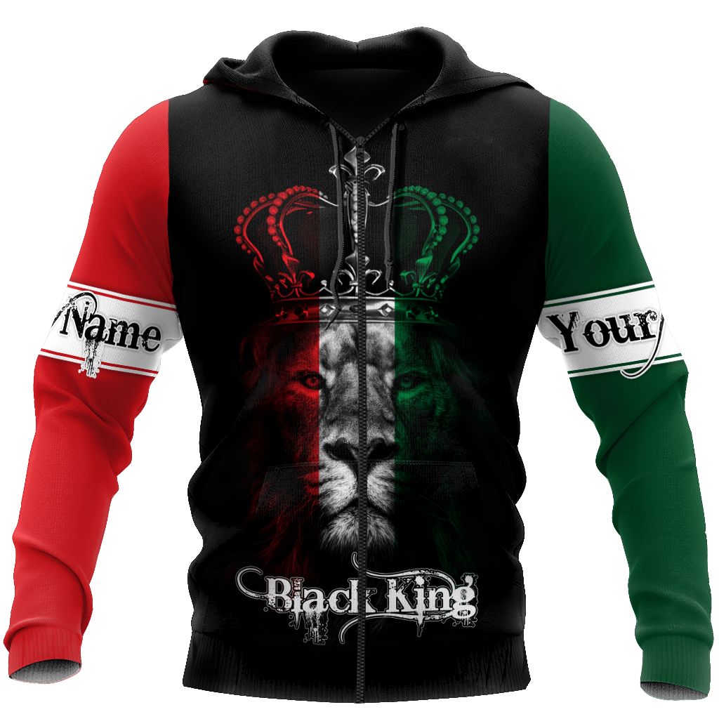 African American Persionalized Your Name 3D All Over Printed Shirts JJ27052102 KT