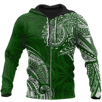 American Samoa active special 3d all over printed shirt and short for man and women JJ100105 PL-Apparel-PL8386-Zipped Hoodie-S-Vibe Cosy™