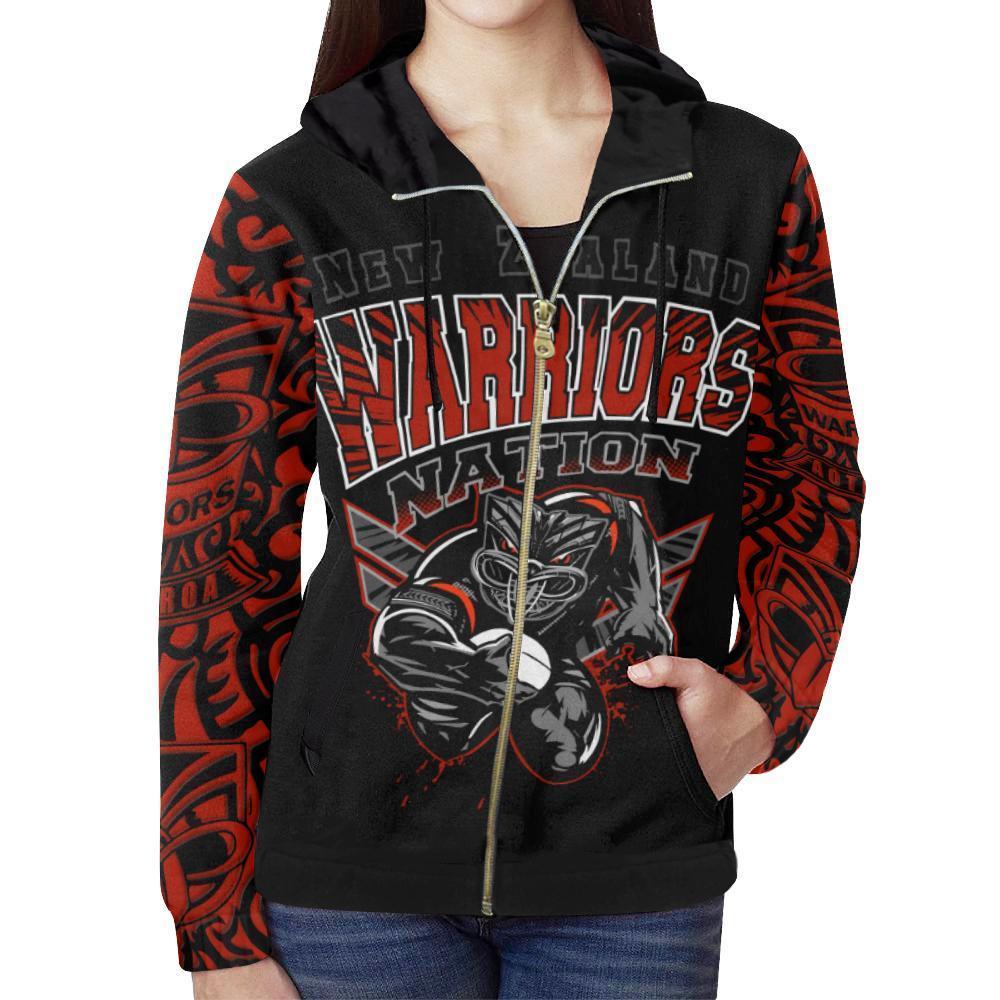 New Zealand Warriors Hoodie Unique Style PL173-Apparel-PL8386-Hoodie-S-Vibe Cosy™