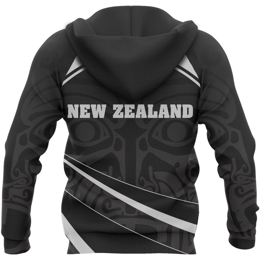 Aotearoa Silver Fern Zipper Hoodie PL208-Apparel-PL8386-Hoodie-S-Vibe Cosy™