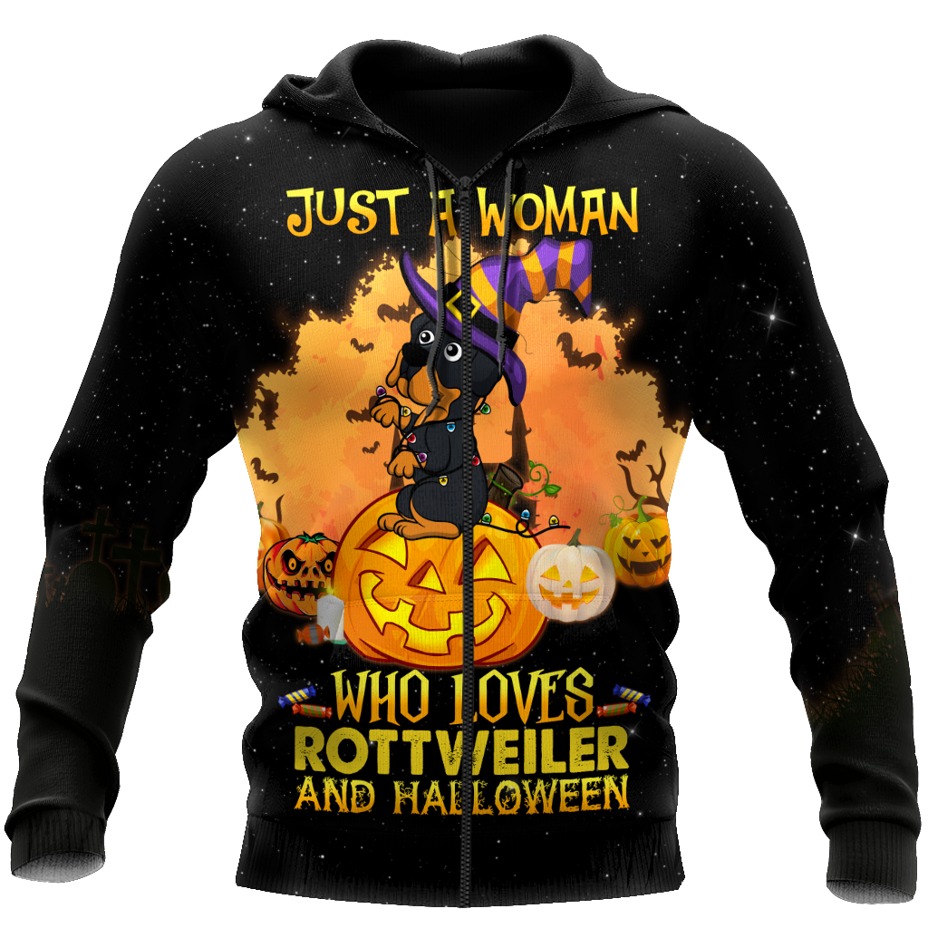 Happy halloween rottweiler hoodie shirt for men and women JJW11092003