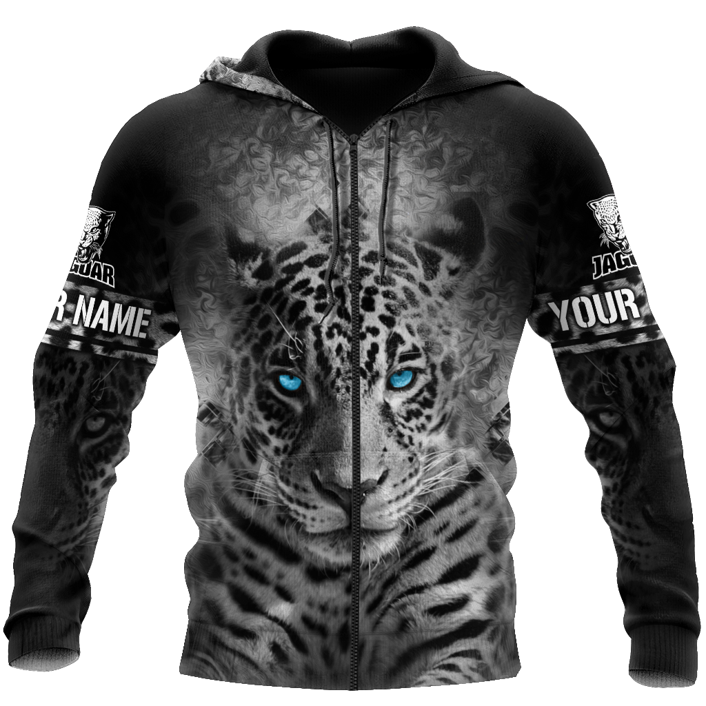 Jaguar Persionalized Your Name 3D All Over Printed Shirts KT