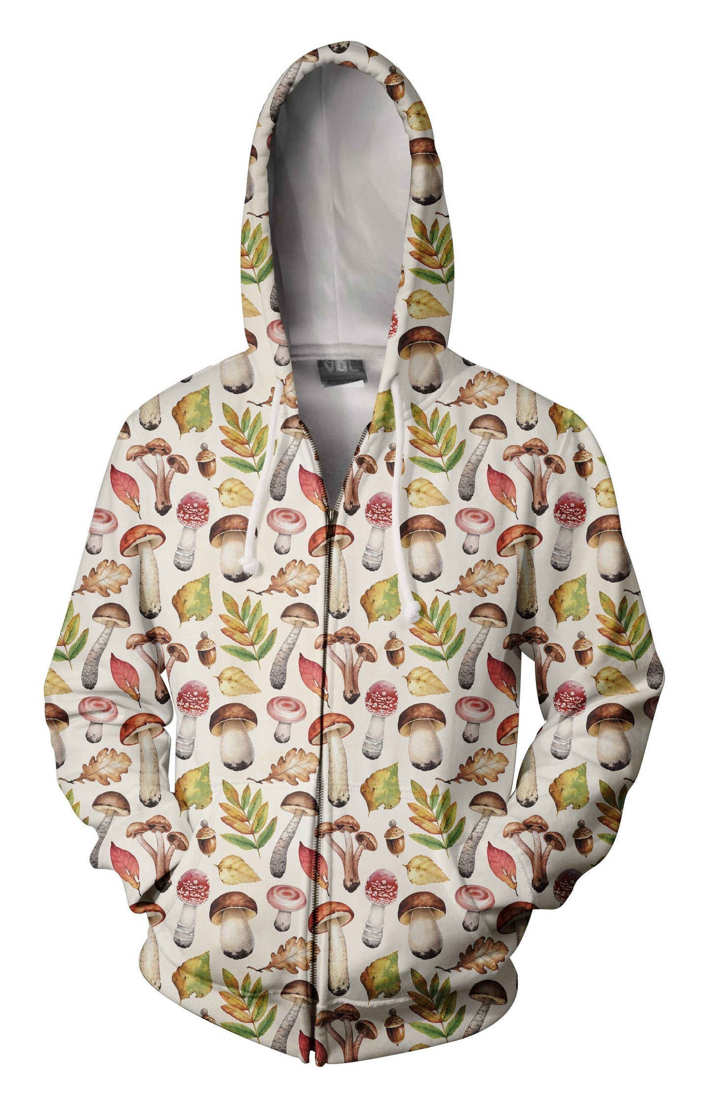 3D All Over Printing Mushroom Premium Shirt-Apparel-Phaethon-Zip-S-Vibe Cosy™