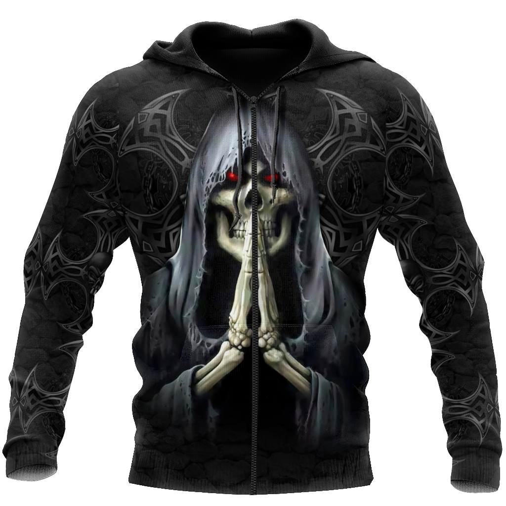 May Guy Skull 3D All Over Printed Unisex Hoodie