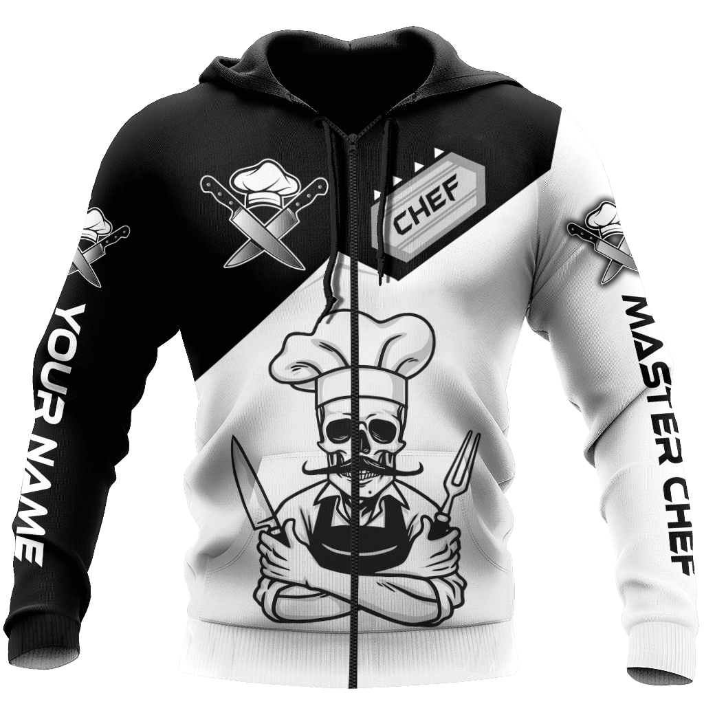 Custom Name Master Chef 3D All Over Printed Unisex Shirts