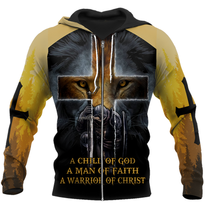 Knight God Jesus 3D All Over Printed Shirt Hoodie For Men And Women JJ240302-Apparel-MP-Zip-up Hoodie-S-Vibe Cosy™