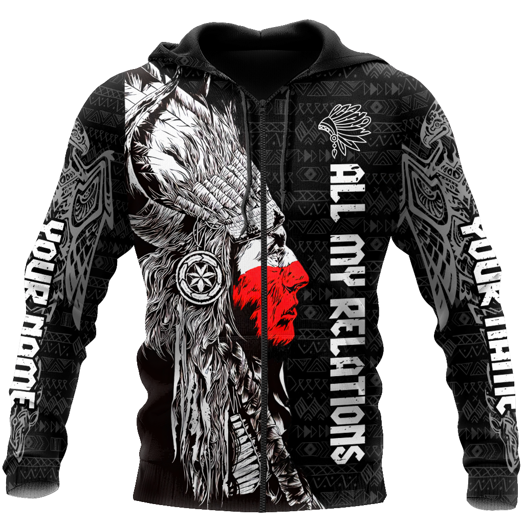 Native American Father‘s Day 3D All Over Printed Shirts DZ29052101 NT
