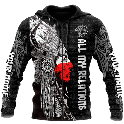 Native American Father‘s Day 3D All Over Printed Shirts DZ29052101 NT