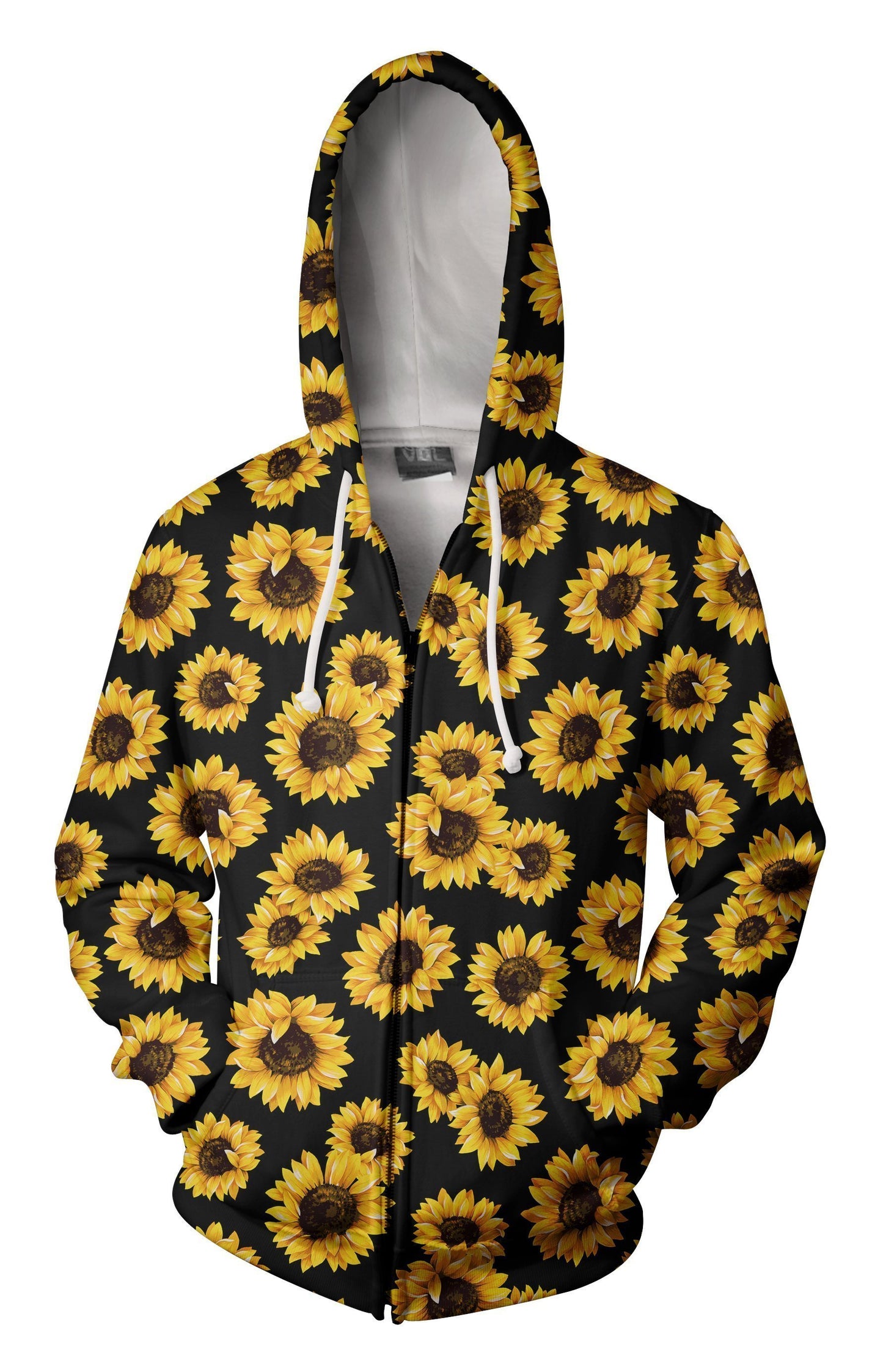 3D All Over Printing Sunflower Shirt-Apparel-Phaethon-Zip-S-Vibe Cosy™