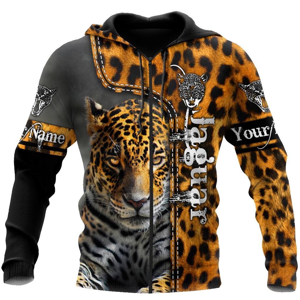 Jaguar Persionalized Your Name 3D All Over Printed Shirts JJ19052104 KT