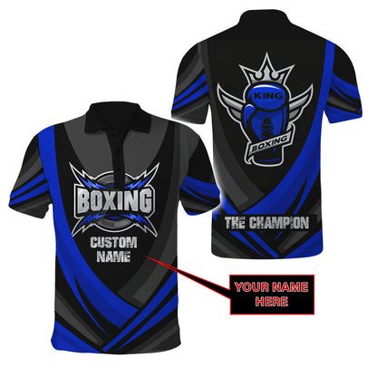 Customize Name Boxing 3D All Over Printed Unisex Shirts