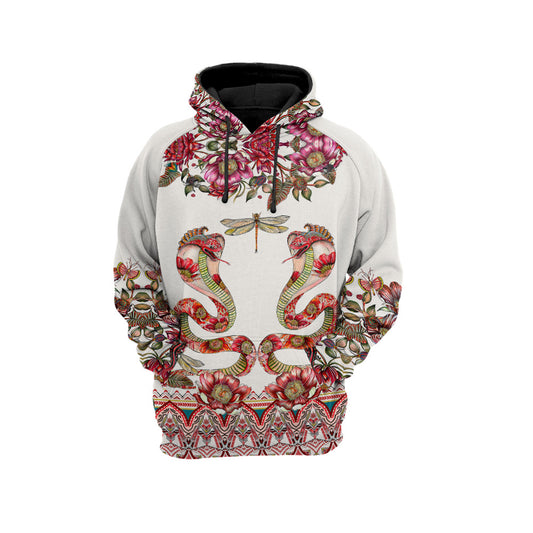 Snake Pink 3D All Over Printed Unisex Shirt