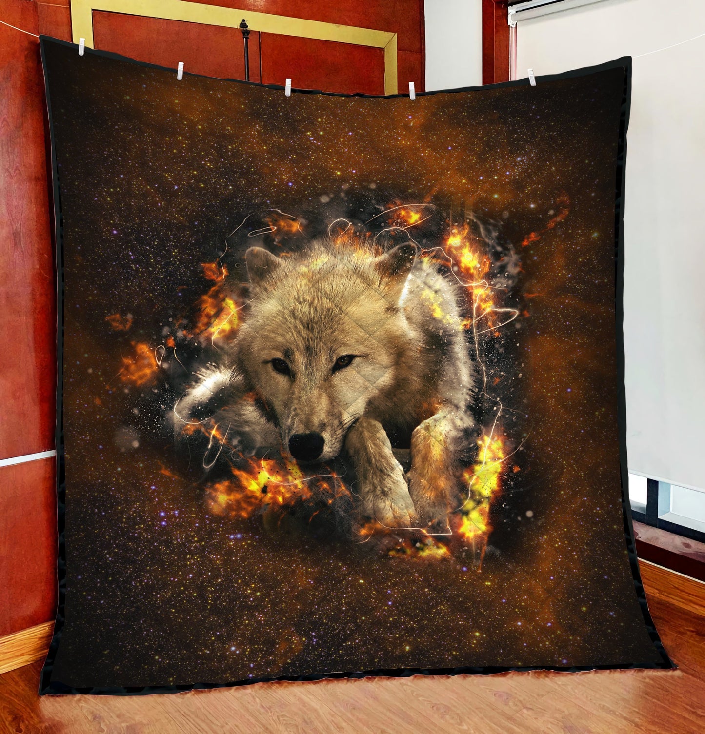 Wolf 3D All Over Printed Blanket
