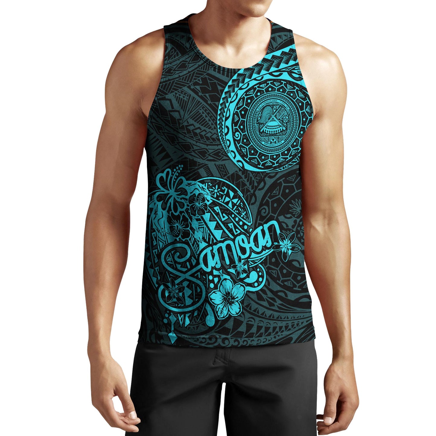 American Samoa Tattoo Over Printed-ML-Apparel-ML-Tank Top-S-Vibe Cosy™