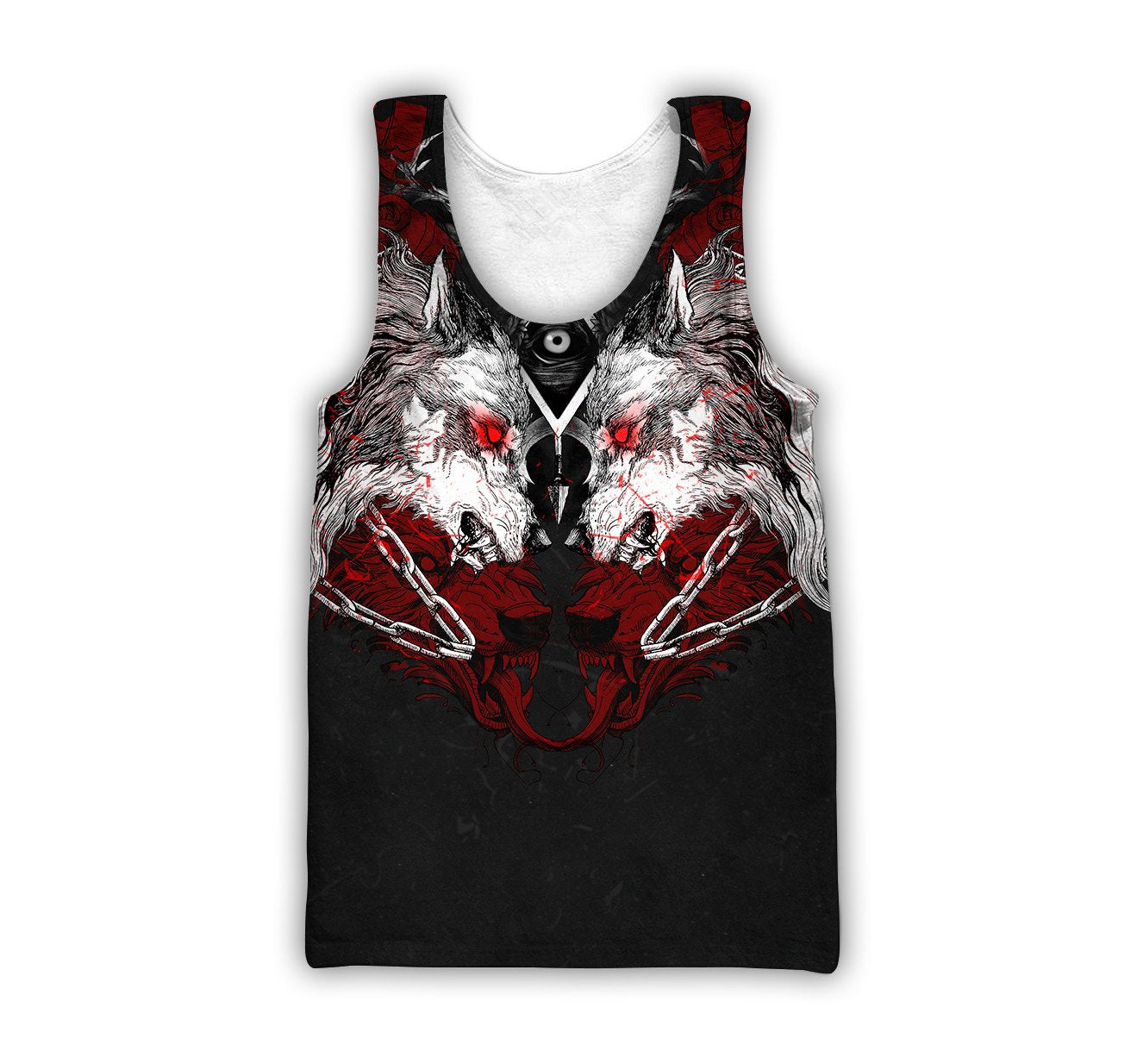 Wolf Tattoo 3D All Over Printed Unisex Shirt No 05