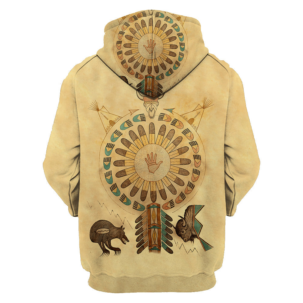 Native American 3D All Over Printed Unisex Shirts