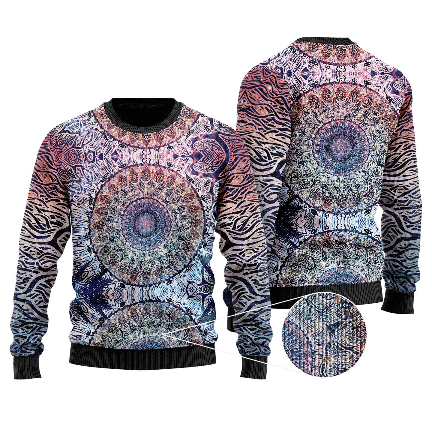 Mandala 3D All Over Printed Unisex Shirts