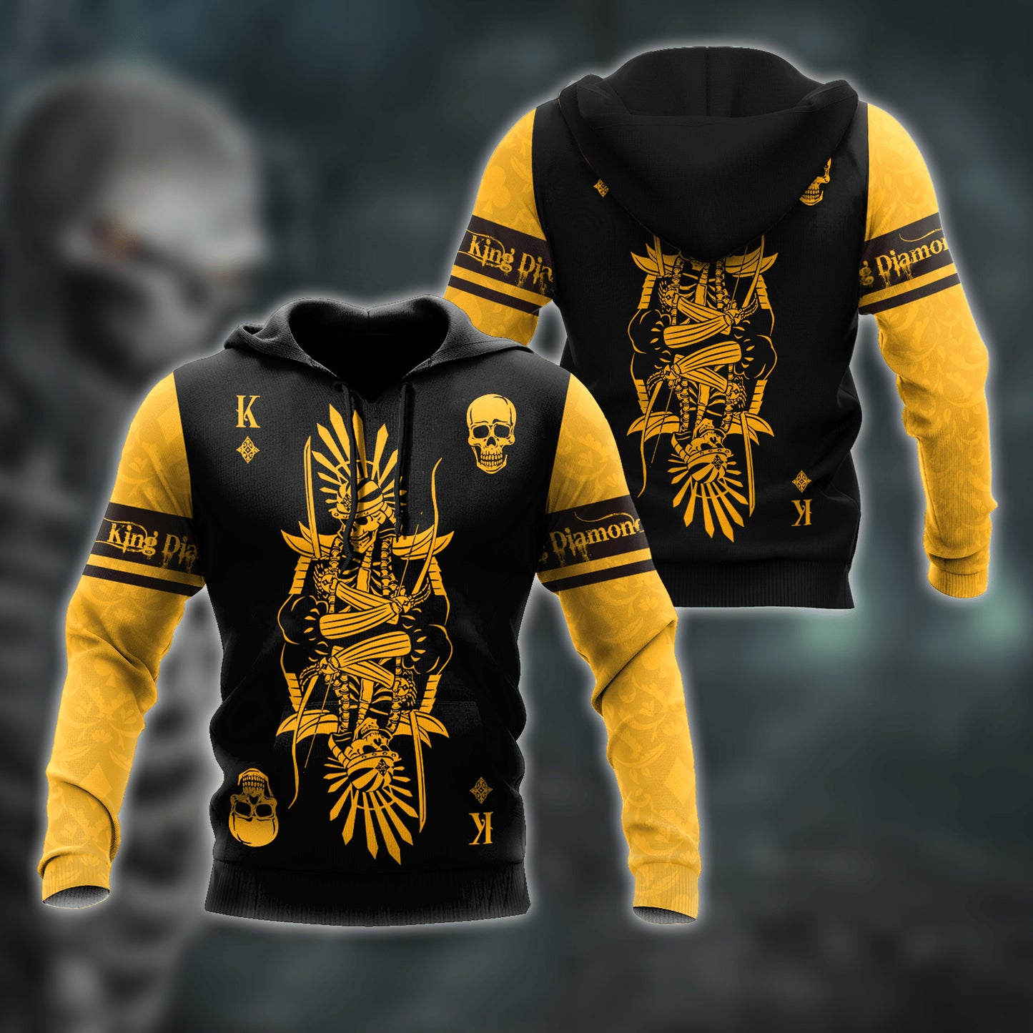 King Diamond 3D All Over Printed Unisex Shirts