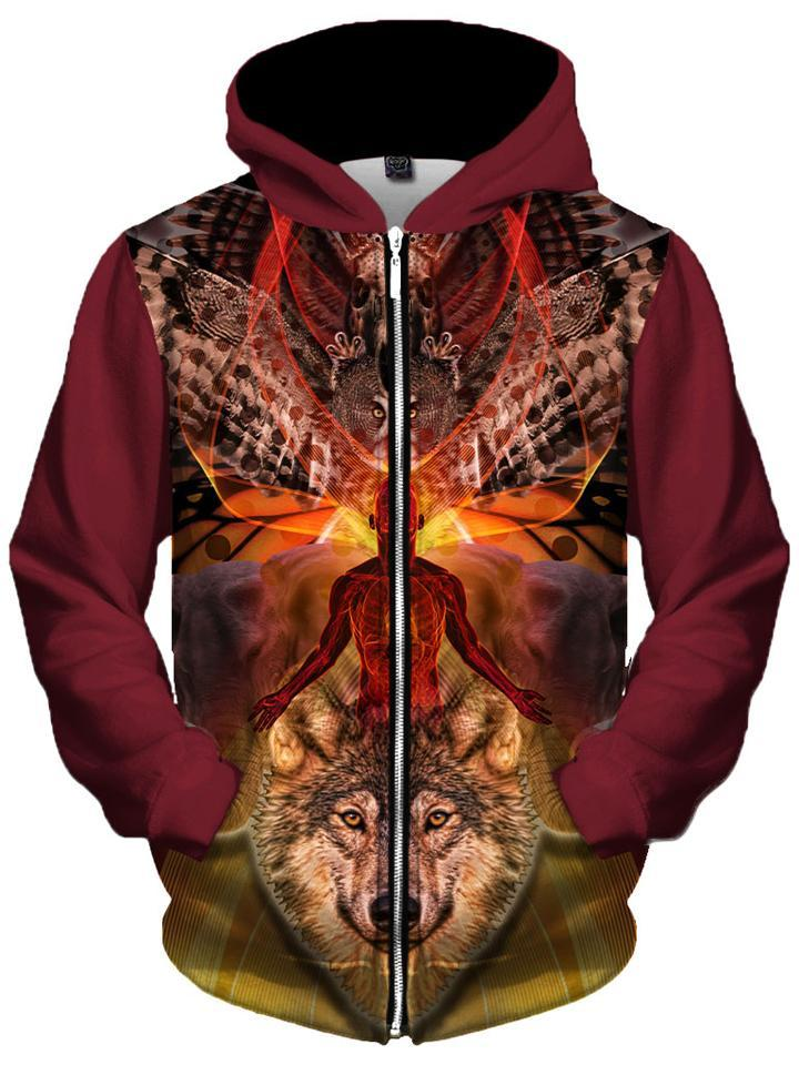 3D All Over Print mikina batman Hoodie-Apparel-HD09-Zipped Hoodie-S-Vibe Cosy™