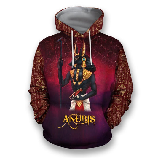 All Over Printed Anubis Shirts-Apparel-HbArts-Hoodies-S-Vibe Cosy™
