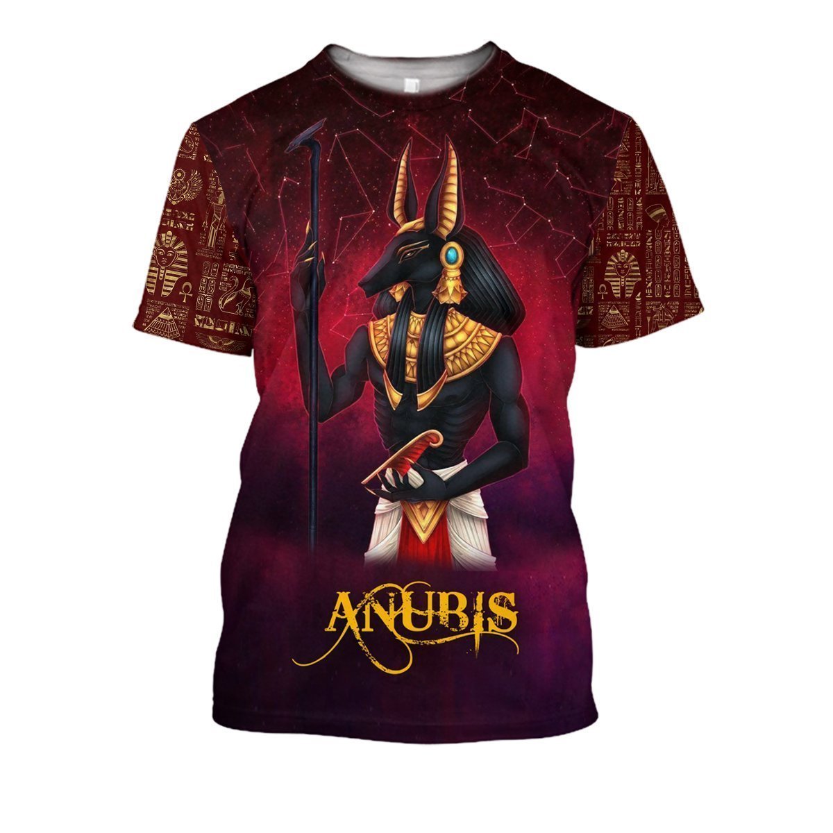 All Over Printed Anubis Shirts-Apparel-HbArts-T-Shirt-S-Vibe Cosy™
