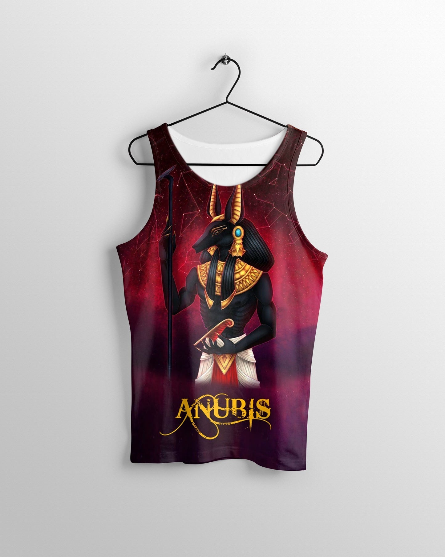 All Over Printed Anubis Shirts-Apparel-HbArts-Tank top-S-Vibe Cosy™