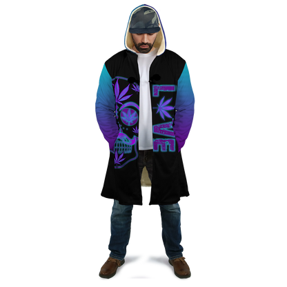 420 Dad Hoodie Coat for Men and Woman HAC020501-Apparel-SUN-Hooded Blanket-S-Vibe Cosy™