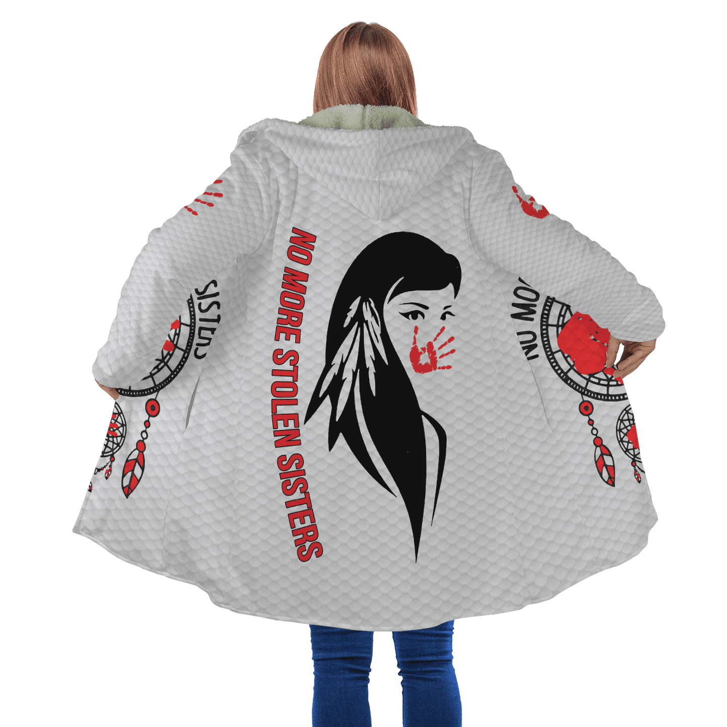 Native American 3D All Over Printed Legging + Cloak