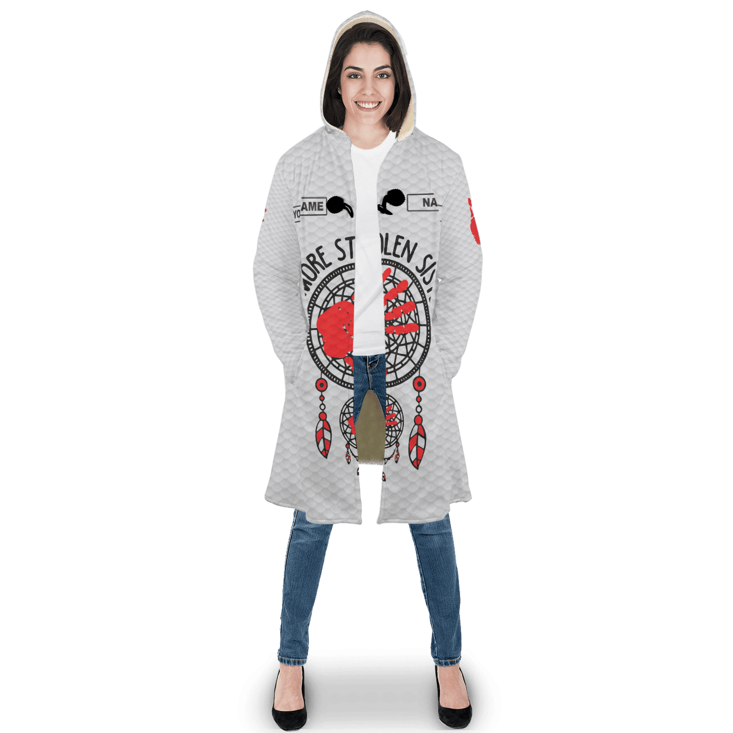 Native American 3D All Over Printed Legging + Cloak
