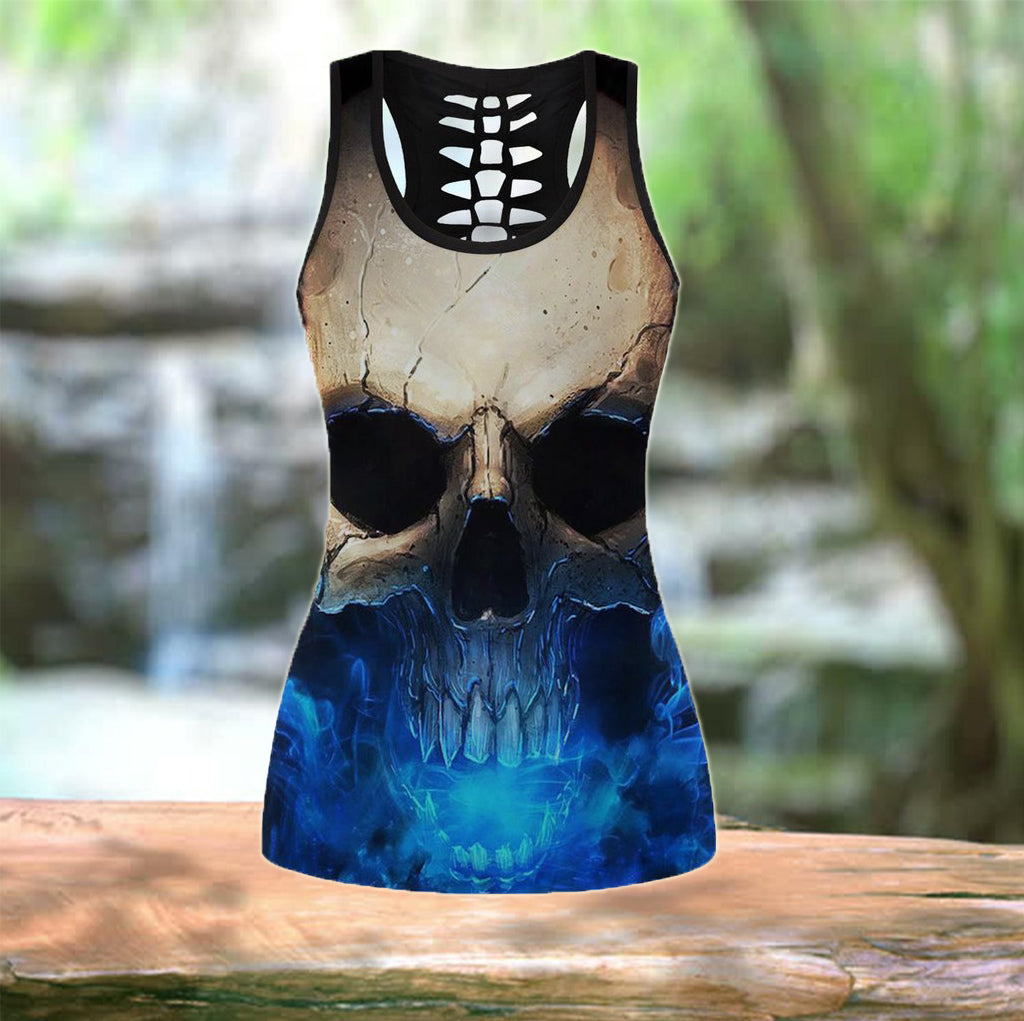 Crazy Skull Combo Outfit For Women TQH20062304-Apparel-TQH-No Legging-S-Vibe Cosy™