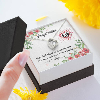 Best Gift For First Time Mom Necklace Mother's Day Ideas TH13