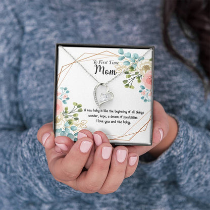 Best Gift For First Time Mom Necklace Mother's Day Ideas TH7