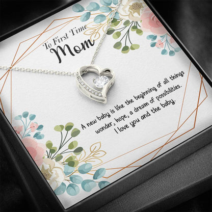 Best Gift For First Time Mom Necklace Mother's Day Ideas TH7