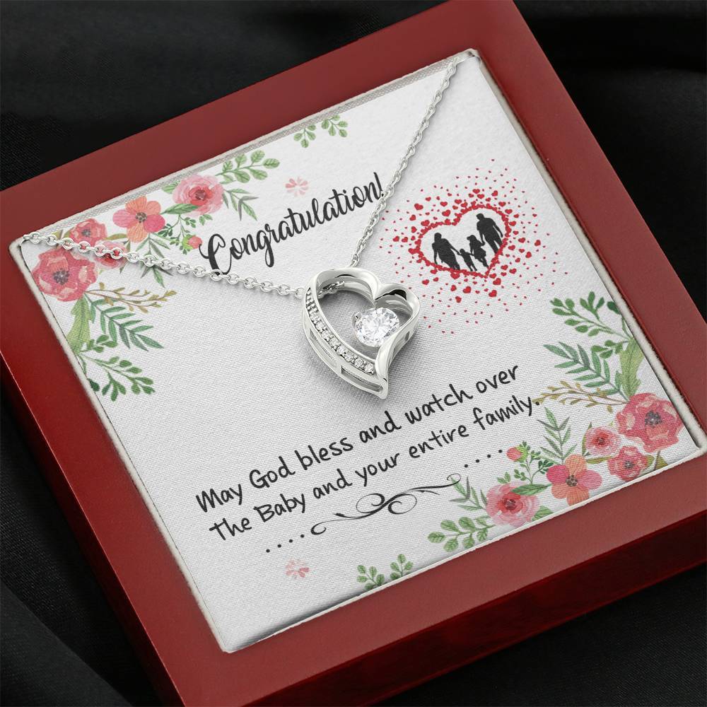Best Gift For First Time Mom Necklace Mother's Day Ideas TH13