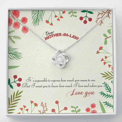 Best Gift For Mother In Law Mother's Day Necklace TH1