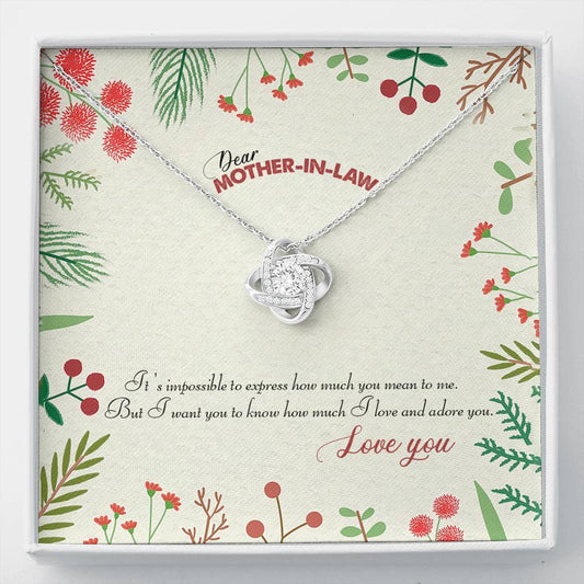 Best Gift For Mother In Law Mother's Day Necklace TH1