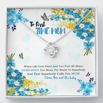 Best Gift For First Time Mom Necklace Mother's Day Ideas TH7