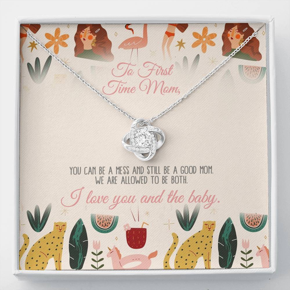 Best Gift For First Time Mom Necklace Mother's Day Ideas TH9
