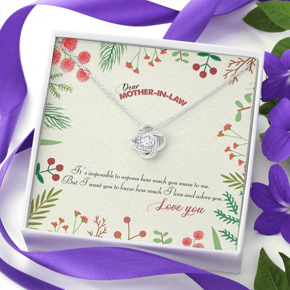 Best Gift For Mother In Law Mother's Day Necklace TH1