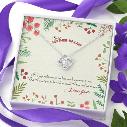 Best Gift For Mother In Law Mother's Day Necklace TH1