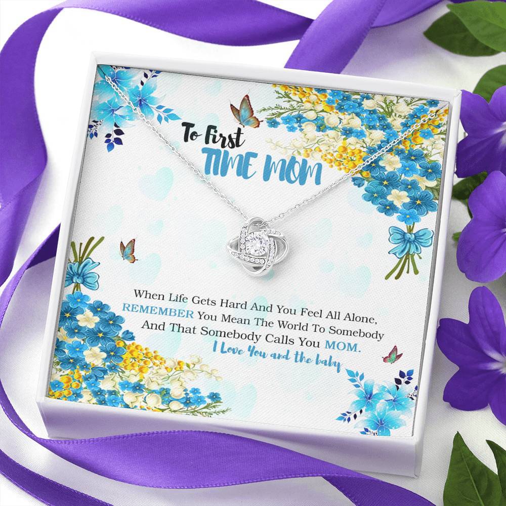 Best Gift For First Time Mom Necklace Mother's Day Ideas TH7