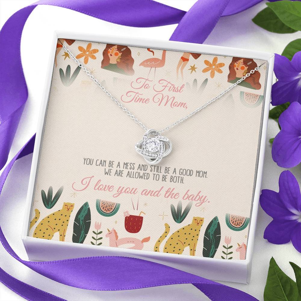 Best Gift For First Time Mom Necklace Mother's Day Ideas TH9
