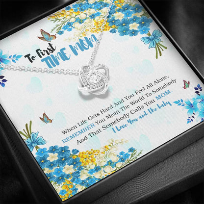Best Gift For First Time Mom Necklace Mother's Day Ideas TH7