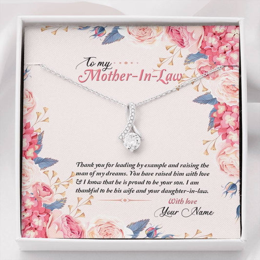 Best Gift For Mother In Law Mother's Day Personalized Necklace TH5