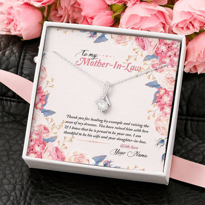 Best Gift For Mother In Law Mother's Day Personalized Necklace TH5