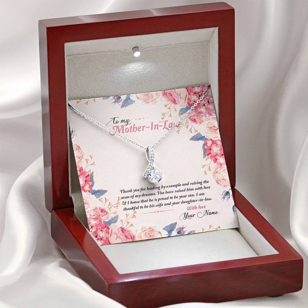 Best Gift For Mother In Law Mother's Day Personalized Necklace TH5